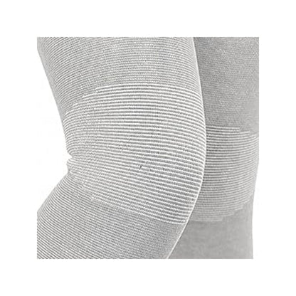 Sandberg Knee Cap for Men & Women | Bamboo Knee Compression Support Sleeve | Soft Padded Stretch Fabric Knees Support for Walking, Training, Sports & General Activities | Grey | 1 Pair