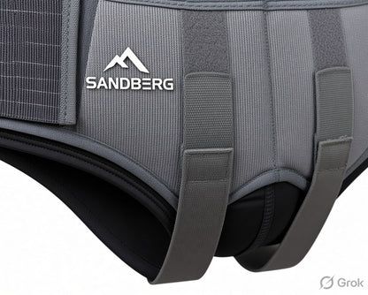 Sandberg Hernia Belt for Men - Groin Hernia Support for Men 2 Removable Compression Pads & Adjustable Groin Straps Double inguinal Hernia Support for Men