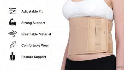 Sandberg Ortho Abdominal Belt for Compression & Back Pain Relief